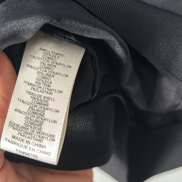 Rebecca Taylor Silk and Cotton Patchwork Lace Mixed-Media Top size 8 - Picture 9 of 15